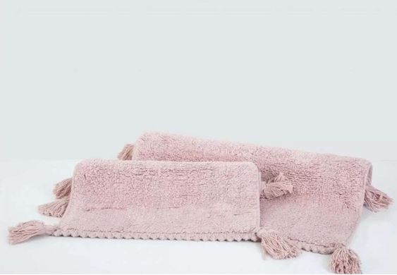 Фото Набор ковриков в ванную Irya Benny Gul Kurusu Розовый