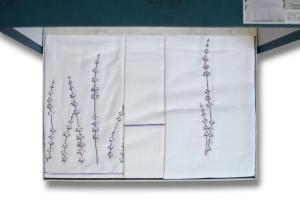 Фото Комплект постельного белья Maribor Exclusive Satin Silvana Beyaz