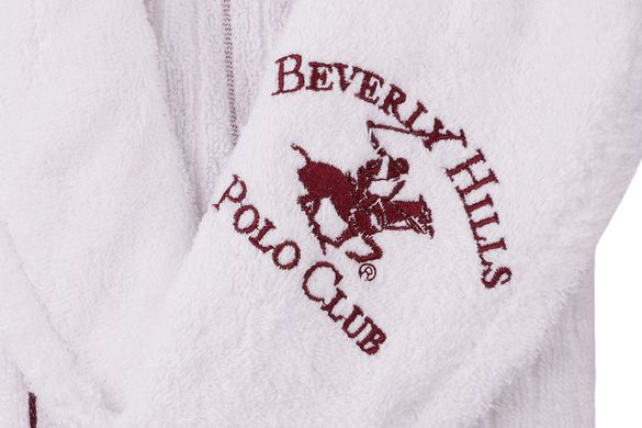 Фото Махровый халат Beverly Hills Polo Club  Хлопок 355BHP1716 Maroon