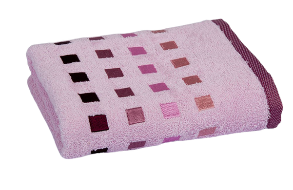 Фото Махровое полотенце Maisonette 100% Хлопок 450г Petek Розовое