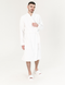 Фото №8 из 11 товара Махровый халат-кимоно Lotus Bold Унисекс 100% Хлопок White Белый