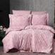 Фото №1 з 2 товару Комплект постільної білизни Arya Organic Embroidery Vogue Paris Жакард Фуксія 2600000003896