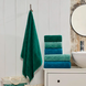 Фото №1 из 3 товара Набор из 3-х махровых полотенец 100% Хлопок 690 г Microcotton Emerald
