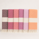 Фото №6 з 7 товару Рушник пляжний Пештемаль 100% Бавовна Nomad Lilac Turkey Zeron SULTAN Turkish Towel