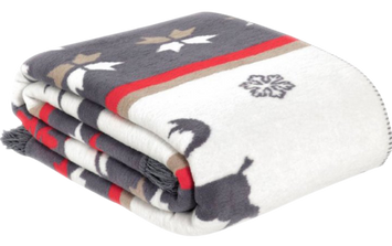 Фото Новорічний плед бавовняний Arya Christmas Morie A107346 A107354 2600000005678