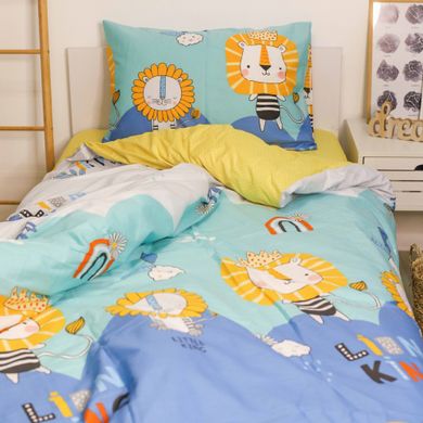 Фото Комплект постельного белья Viluta Сатин Твил № 561 Голубой