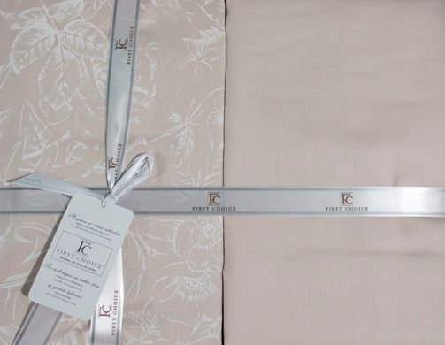 Фото Сатинова постільна білизна First Choice Cotton Satin Advina Champagne хм31402