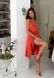 Фото №2 з 5 товару Жіноча бавовняна сукня на запах Прованс Корал