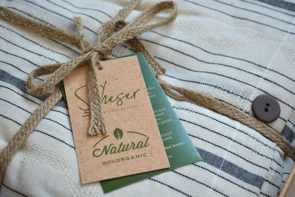 Фото Постільна білизна Варена Бавовна Avva Antrasit Saheser Naturel