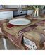 Фото №4 з 11 товару Скатертина новорічна гобеленова Прованс Wooden 024647