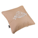 Фото №1 из 7 товара Декоративная подушка с вышивкой Ideia Modern Бежевая