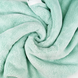 Фото №3 из 8 товара Детское плюшевое полотенце с углом Home Brand Светло-зеленый