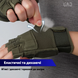 Фото №6 з 11 товару Тактичні рукавиці короткопалі UAD Prometey Койот відкриті без пальців байкерські