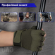 Фото №9 з 11 товару Тактичні рукавиці короткопалі UAD Prometey Койот відкриті без пальців байкерські