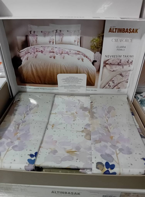 Фото Постільна білизна Altinbasak Clara Pebble Ранфорс 100% Бавовна