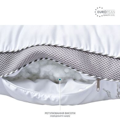 Фото Подушка трехкамерная дышащая Искусственный Пух Ideia Smart Classica Soft 3D