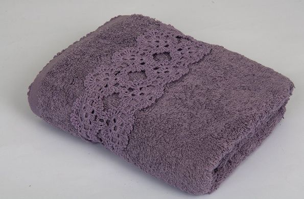 Фото Махровое полотенце Romeo Soft 100% Хлопок 500г Earth Фиолетовое