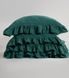 Фото №3 з 4 товару Постільна білизна Limasso Stonewashed Exclusive Dark Green Варена Бавовна 31529