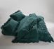 Фото №2 з 4 товару Постільна білизна Limasso Stonewashed Exclusive Dark Green Варена Бавовна 31529