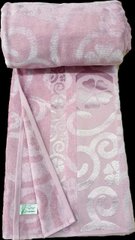 Фото Бамбуковая велюровая простынь-покрывало Cestepe Розовая