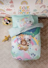 Фото Подростковый комплект постельного белья Junior Cute Animals Mint Cotton Box 100% Хлопок