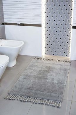 Фото Набір прямокутних килимків у ванну Irya Paloma Light Grey Світло-сірий