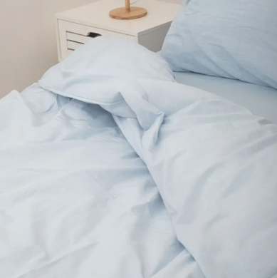 Фото Комплект постельного белья Viluta Варена Хлопок Tiare Wash 60 Голубой