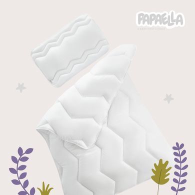Фото Детское зимнее одеяло Comfort Papaella Белое