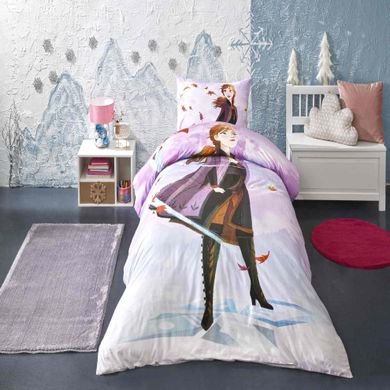 Фото Комплект постельного белья TAC Disney Frozen Breezy 100% Хлопок Ранфорс