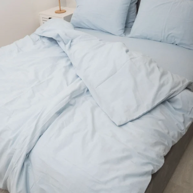Фото Комплект постельного белья Viluta Варена Хлопок Tiare Wash 60 Голубой