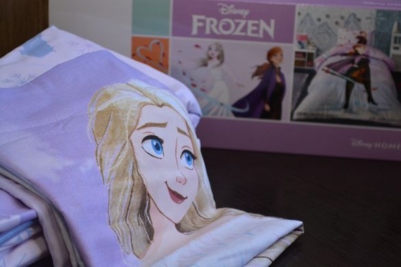 Фото Комплект постільної білизни TAC Disney Frozen Breezy 100% Бавовна Ранфорс