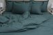 Фото №5 из 6 товара Комплект постельного белья ТМ Tag Multistripe 100% Хлопок Изумруд MST-11