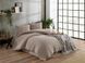 Фото №1 из 3 товара Однотонное постельное белье 100% Хлопок Sikel Muslin Patara Kahve