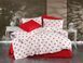 Фото №1 з 2 товару Тепла новорічна постільна білизна Romeo Home Love Red Фланель 100% Бавовна 205670