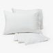 Фото №2 из 2 товара Белая льняная наволочка на подушку-валик Lintex 100% Лен