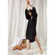 Фото №4 з 6 товару Жіноча сукня вільного крою Віскоза Penelope Gaios Siyah Чорна