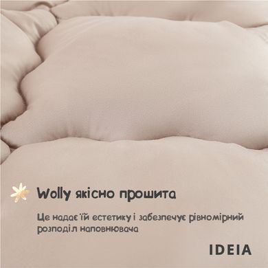 Фото Зимнее шерстяное одеяло Ideia Woolly Овечья Шерсть