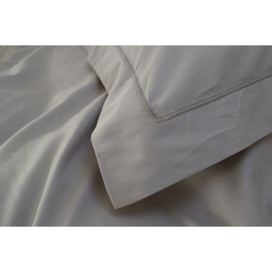 Фото Комплект постельного белья Сатин Premium Lotus Dakota Серо-бежевый