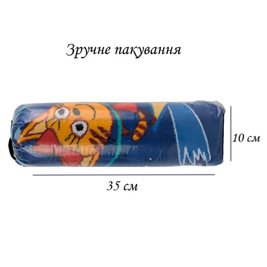 Фото Теплий дитячий плед Wellsoft флісовий Коти Космонавти Космічні котики Love You