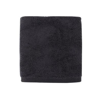 Фото Рушник махровий 100% Бавовна 550 г/м&sup2; Lotus Готель Premium Microcotton Black Чорний