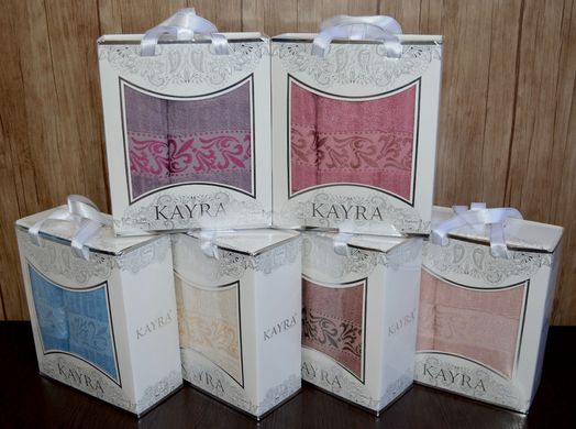 Фото Набір рушників Kayra Premium Lilia Бавовна 50х90 + 70х140