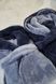Фото №6 из 10 товара Длинный женский теплый халат с капюшоном Welsoft Серый 4002