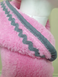 Фото №4 из 5 товара Детский махровый халат c капюшоном Welsoft Zeron Светло-розовый
