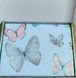 Фото №2 з 3 товару Комплект постільної білизни ТМ TAG Ранфорс Різнокольорові Метелики R-BH039