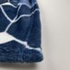 Фото №5 з 10 товару Плед-покривало флісове Mosaic Блакитно-синє