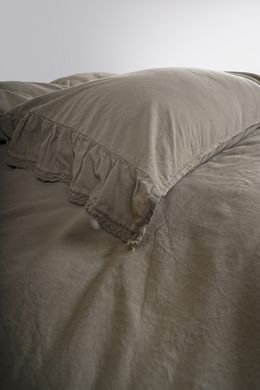 Фото Комплект постільної білизни Limasso Stonewashed Варена Бавовна Sicilia Akdeniz Yesili