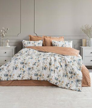 Фото Комплект постельного белья Saheser Satin Digital Terra