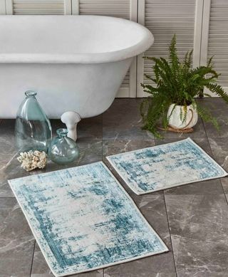 Фото Набор ковриков в ванную Sarah Anderson - Lery su Yesil Зеленый