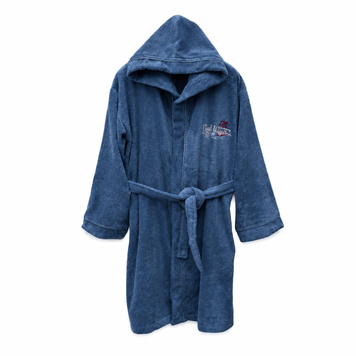 Фото Халат підлітковий махровий 100% бавовна Pupilla Galaxy Indigo 8161М