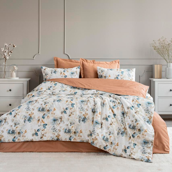 Фото Комплект постельного белья Saheser Satin Digital Terra
